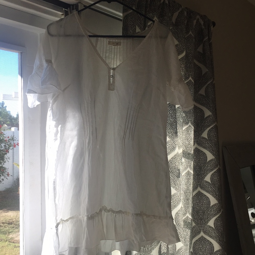 Boho Sheer Dress - Picture 2 of 4